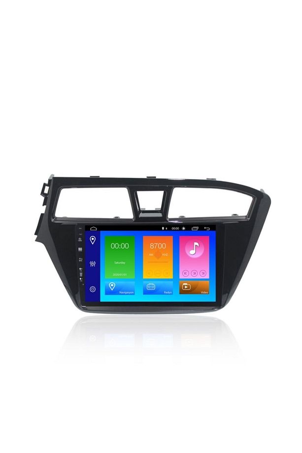 Hyundai I20 Uyumlu Android 10 Carplay Navigasyon Multimedya Ekran Oem Teyp Nav-9939 - 1