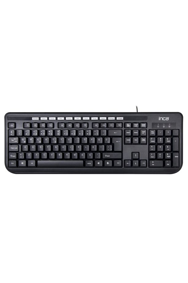 Ik-254qu Q / Usb Multımedıa Black Laser Prınt Technology Keyboard "soft Touch" - 1