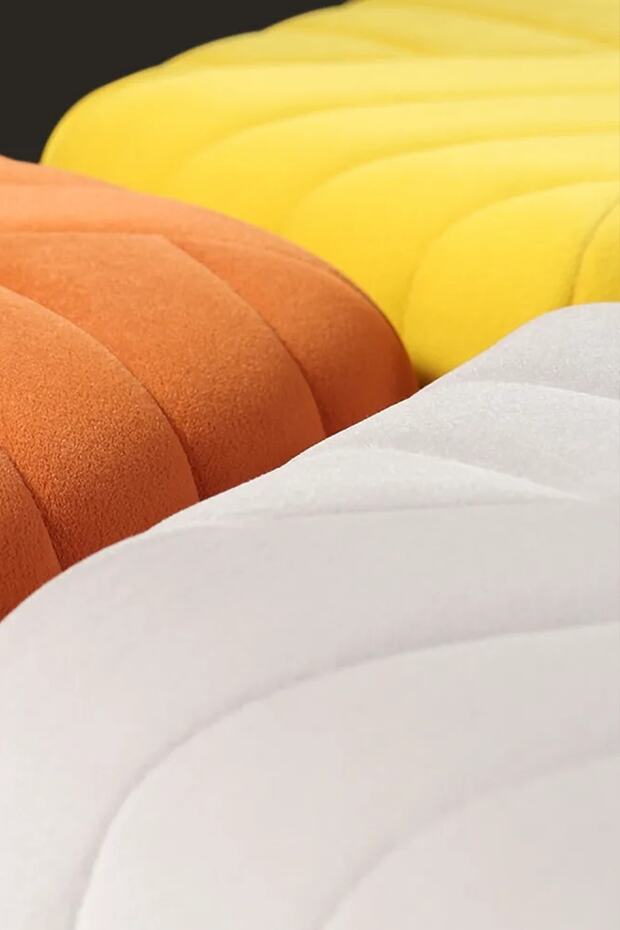 Hexa Altıgen Sarı Puf - 3