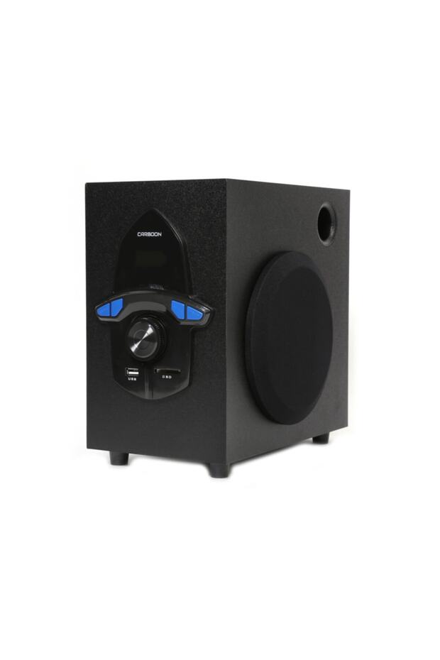 Bluetooth Lu 5+1 Ses Sistemi Uzaktan Kumanda Fm Radyo Sd Kart Usb Girişli Bluetooth Hoparlör - 6