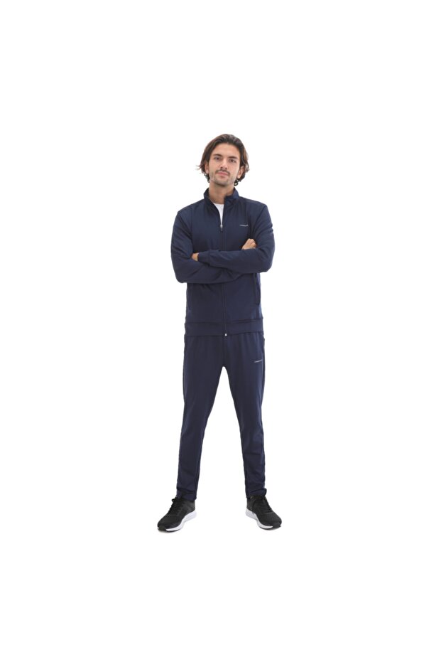 101065243-lac 1w Alex Track Suit 1pr Men's Tracksuit Set Navy Blue