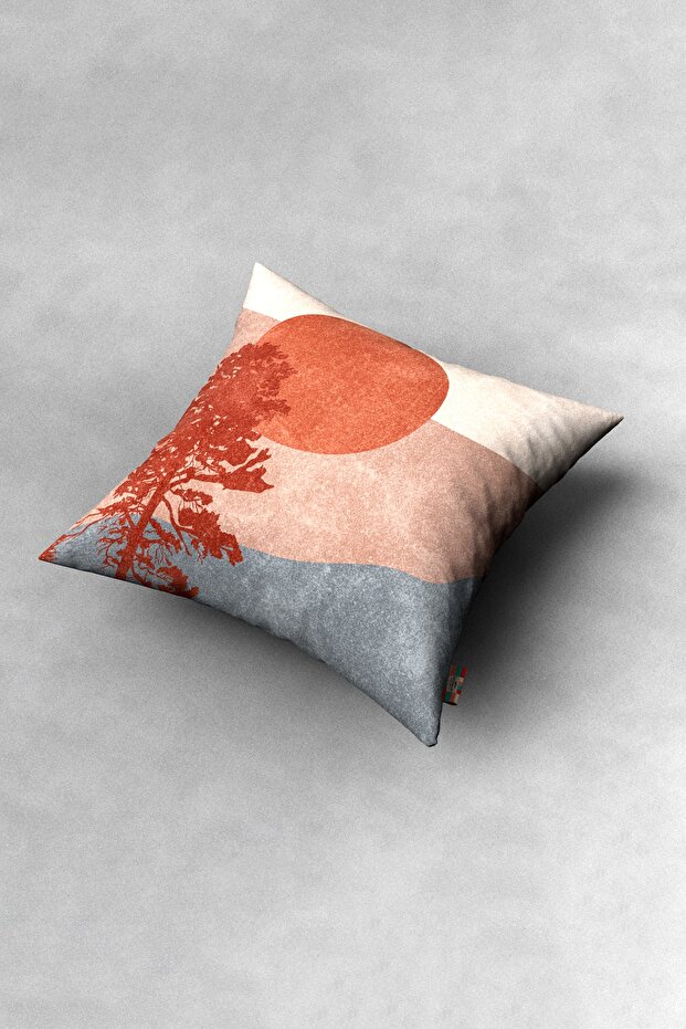 Pillow Print Throw Pillow Decorative Pillow 40x40 Faux Leather Pillow