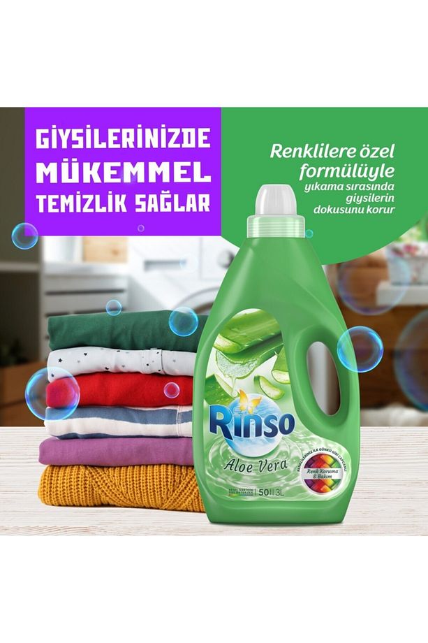 Sıvı Deterjan 3 lt Aloe Vera 6 Adet - 2