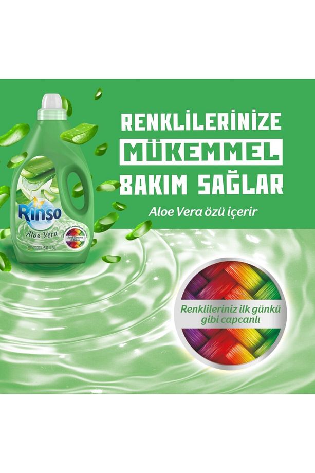 Sıvı Deterjan 3 lt Aloe Vera 6 Adet - 5