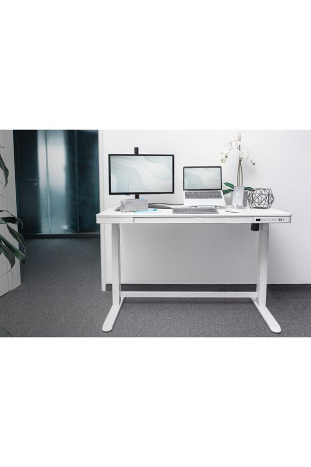 Dıgıtus Usb Şarj Istasyonu Ve Çekmeceli Yüksekliği Elektronik Olarak Ayarlanabilir Masa - 3