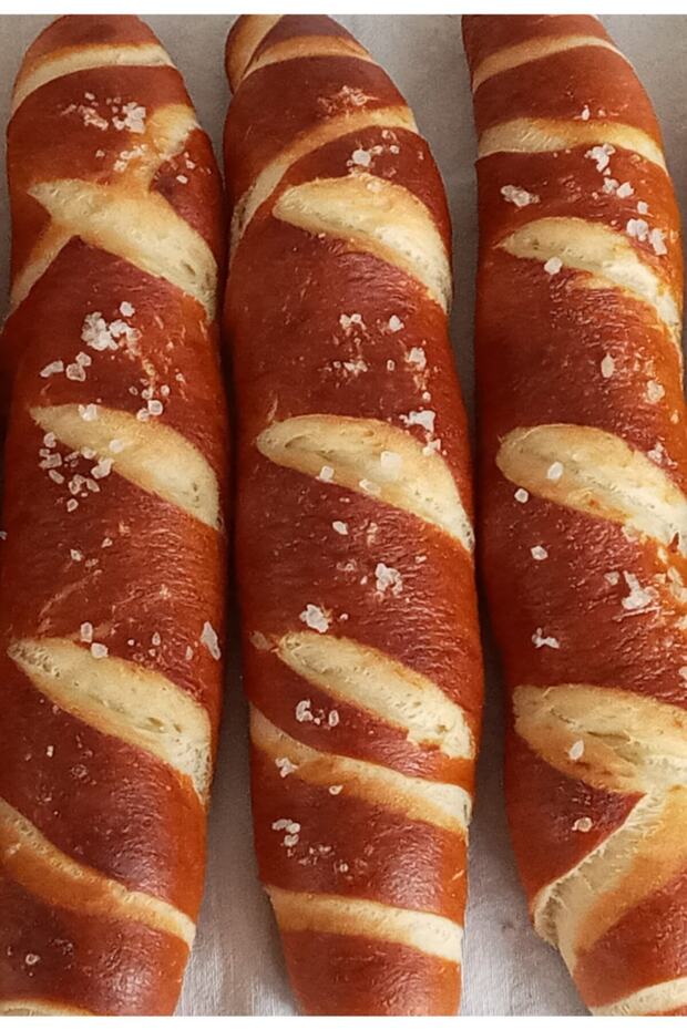 Alman Baton Simit / Laugenstangen 6 Adet - 3