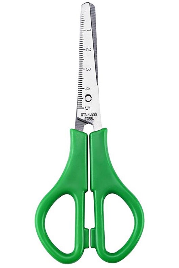 School Scissors with Ruler - Model Br-699 (Pcs)