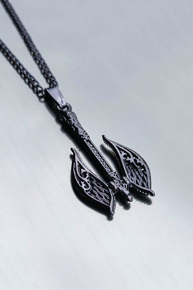 Siyah Devil Balta Kolye - 1