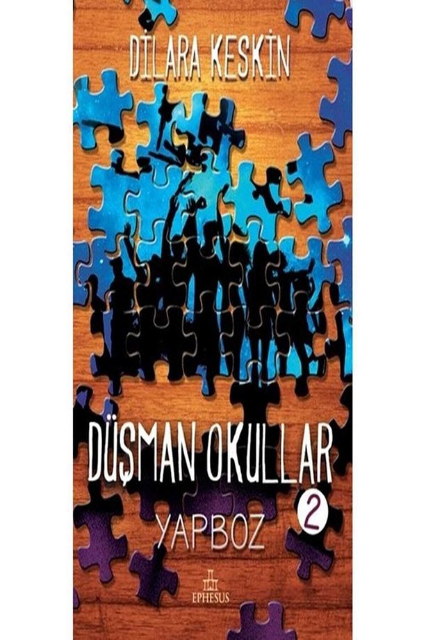 Düşman Okullar 2  Yapboz Karton Kapak Dilara Keskin - 1