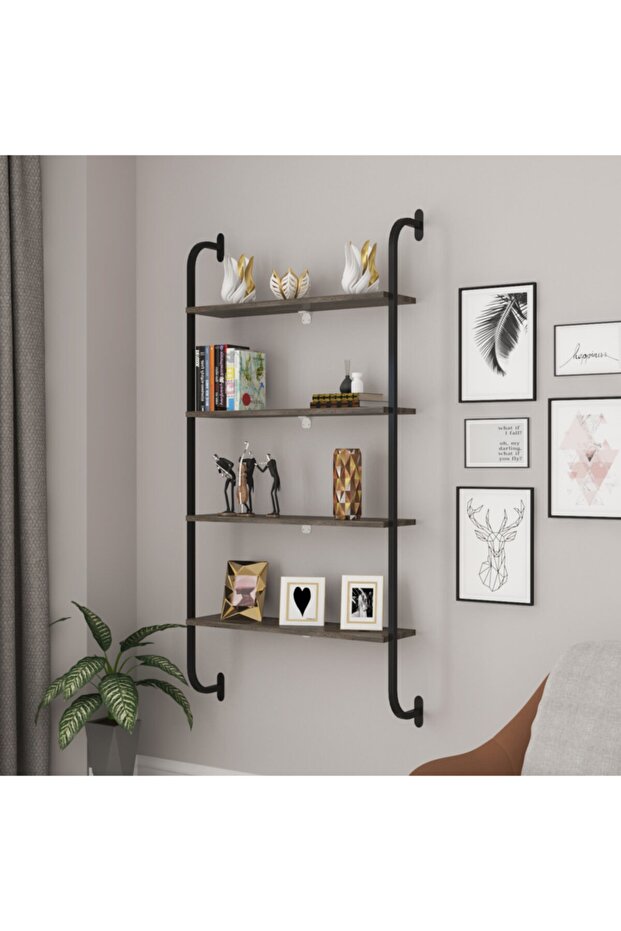 Metal Duvar Kitaplık - 1