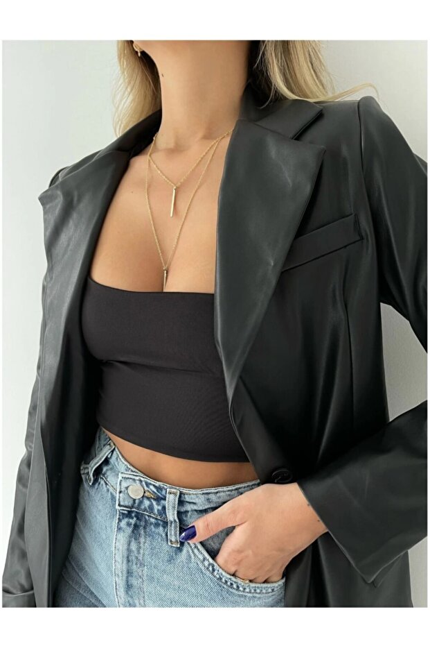 Kadın Deri Ceket - 2