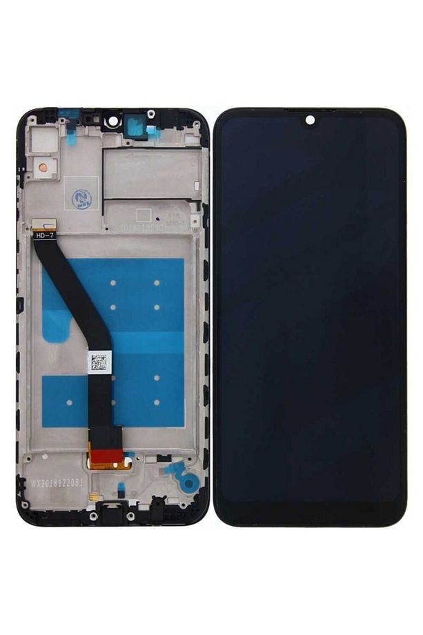 Y6 2019 Mrd-lx1 Çıtalı Lcd Ekran Kırılmaz Cam+ Tamir Seti+b7000 - 1