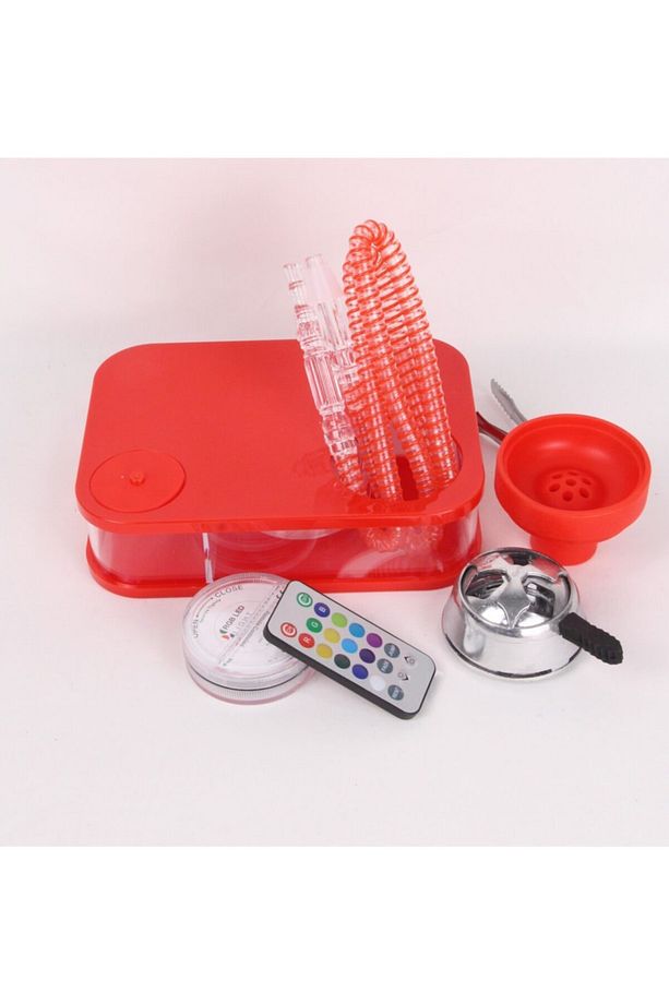 Portatif Mini Taşınabilir Nargile Takımı - 1