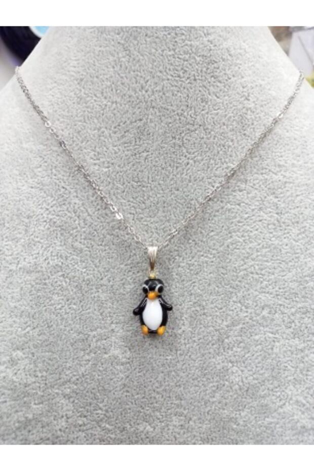 Glass Penguin Necklace