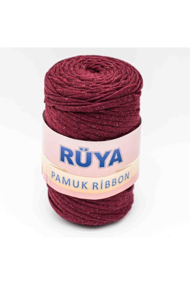 Burgundy Color Cotton Ribbon No:1