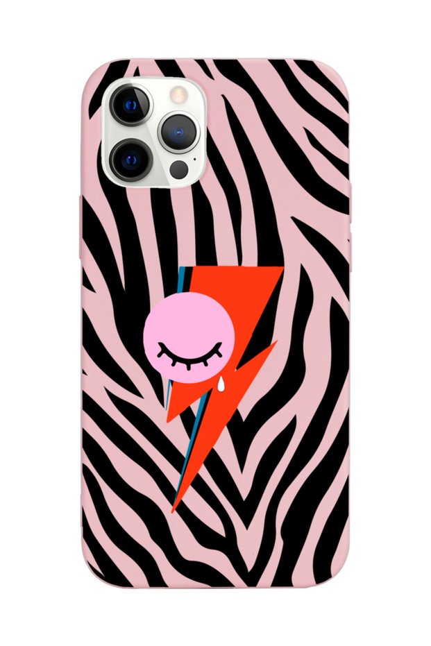 iPhone 13 Pro Max Compatible Flash Design Powder Launch Phone Case