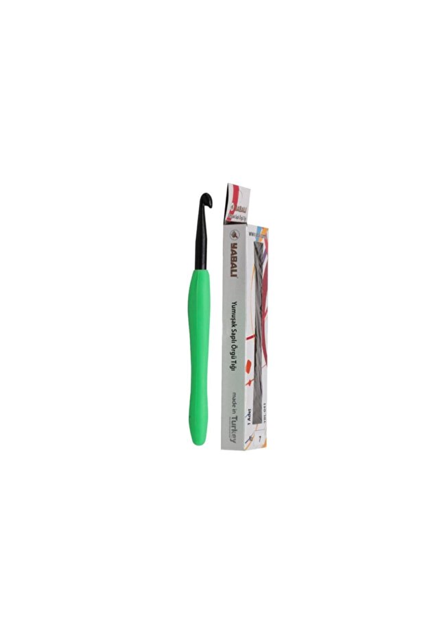 Yabalı 7 No Soft Strappy Crochet Hook, New Generation Black Tip