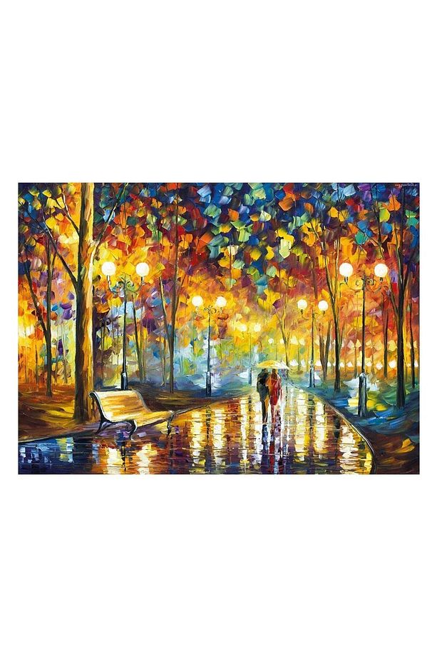 Akşam Yürüyüşü Tek Parça Cotton Canvas Tablo - 2