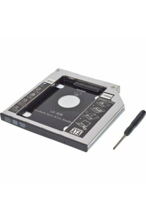 9.5mm Sata Hdd Caddy Ssd 9.5 Kızak Harddisk Kutusu Cdrom Yerine - 2