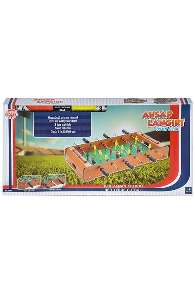 Marka: Rising Sport Ahşap Masa Üstü Langırt Kategori: Bebek & Aktivite Oyuncakları - 2