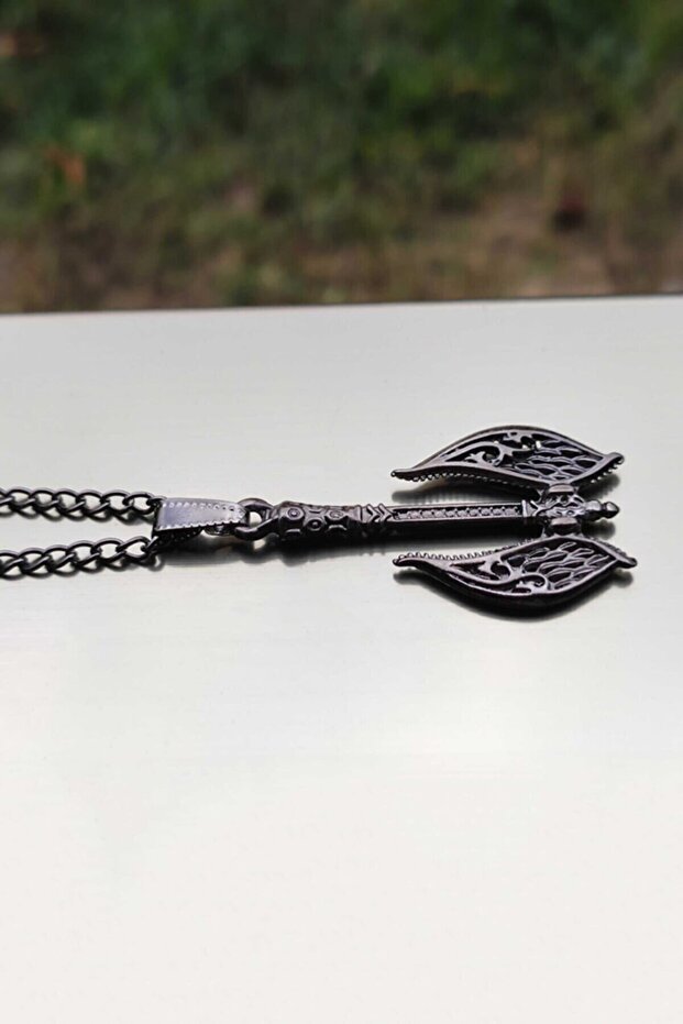 Siyah Devil Balta Kolye - 4