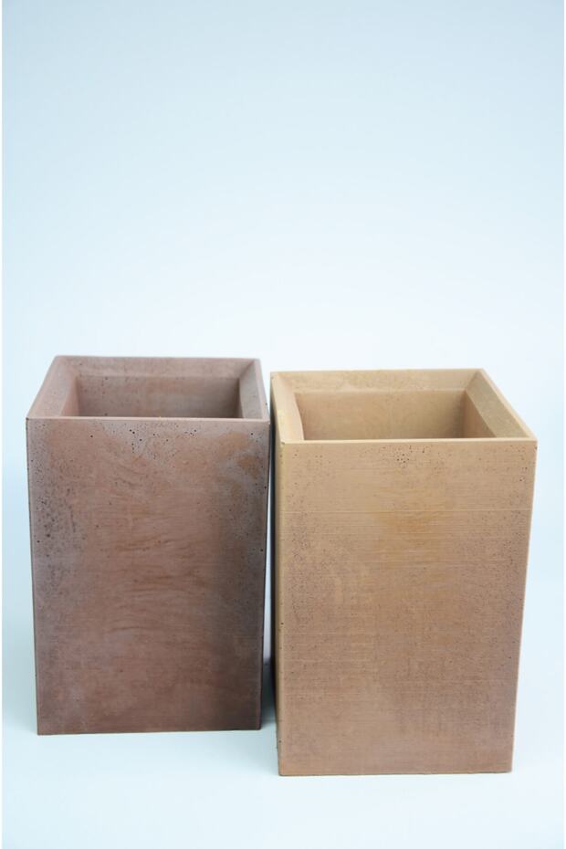 Uzun Kolon Saksı Silikon Kalıbı - 3