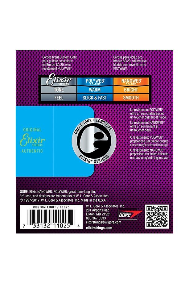 011-052 Polyweb Coating 80/20 Bronz Akustik Gitar Teli - 2