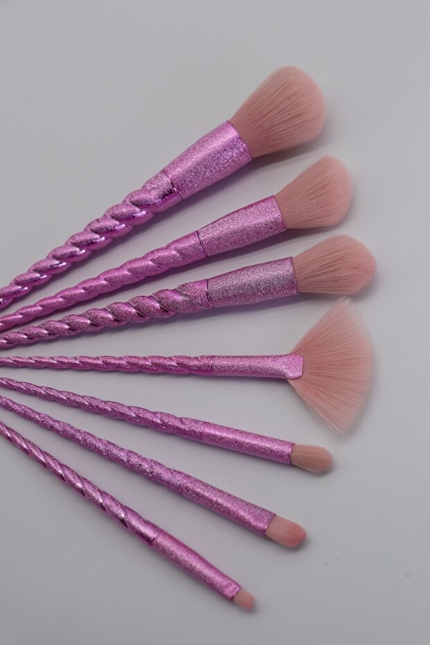 Pembe Fırça Seti  7'li - 3