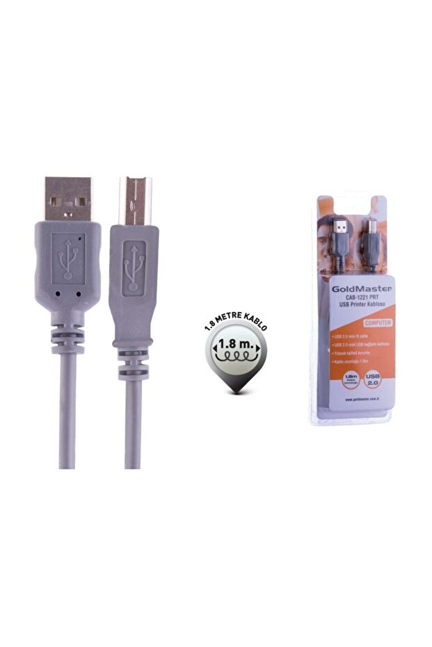 CAB-1221 USB Usb Printer Kablosu - 1