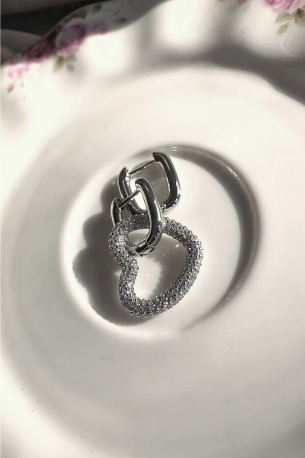 Apm Zirkon Taş Tek Taraflı Küpe - 1