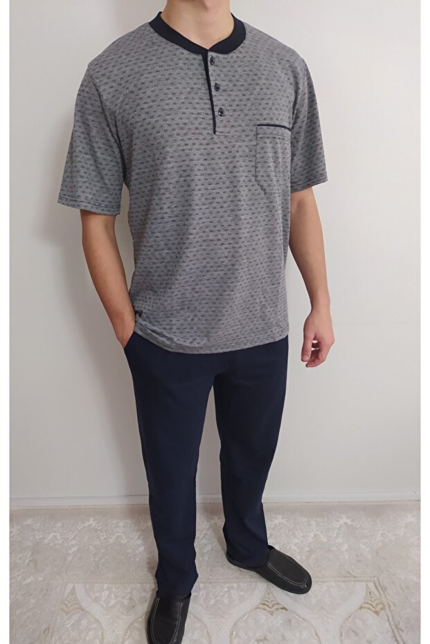 Rams Desenli 3'lü Pijama Takımı