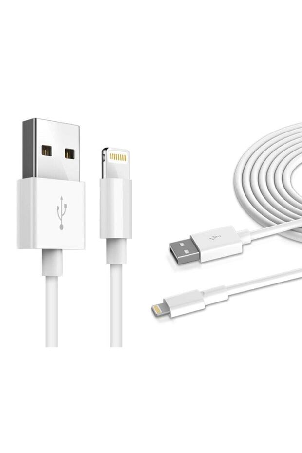 Ipad Iphone 5s 6 7 8 Plus , 11 , 12 Pro Max , X , Xr , Xs , Xmax , Se Lightning Usb Şarj Kablosu - 3