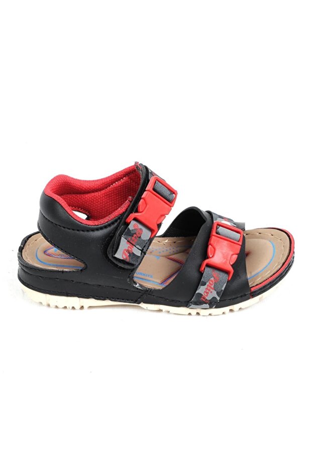 5505syh-krmz Velcro Boys' Sandals