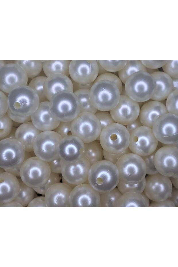14 Mm 100 Gr Quality Pearl Beads White