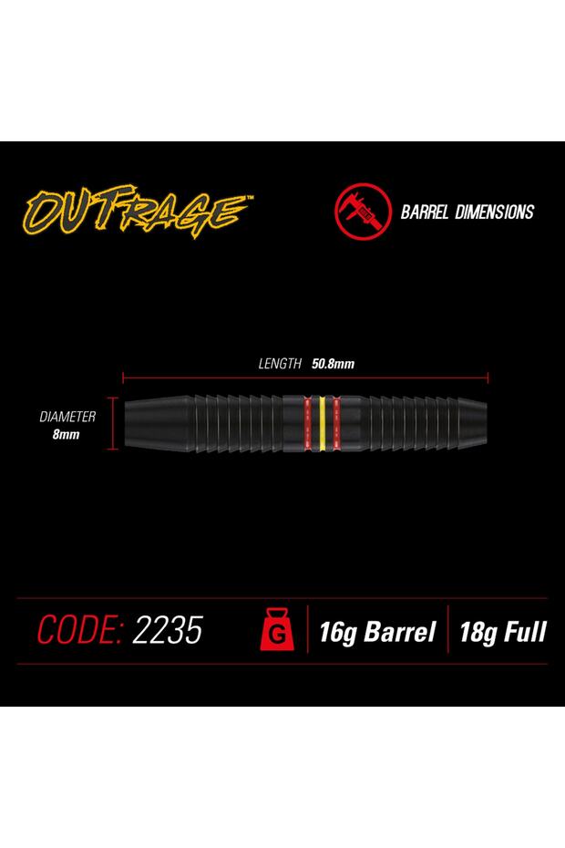 Outrage 18 G Elektronik Dart Oku Seti - 4