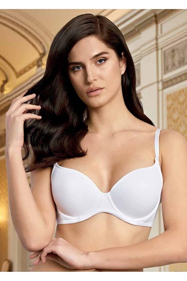حمالة صدر مبطنة غير مدعومة باللون البني الفاتح للسيدات 75-100b، 75-95c، 75-90d