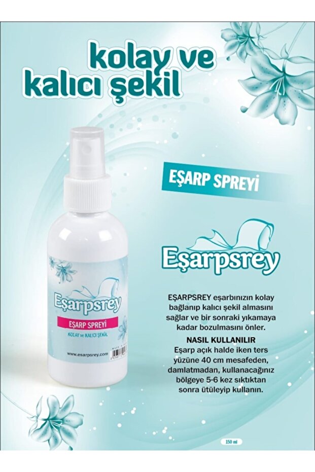 2 Adet Ipek Şal Eşarp Şampuanı Ve Eşarp Spreyi 2 X 2li Paket - 4