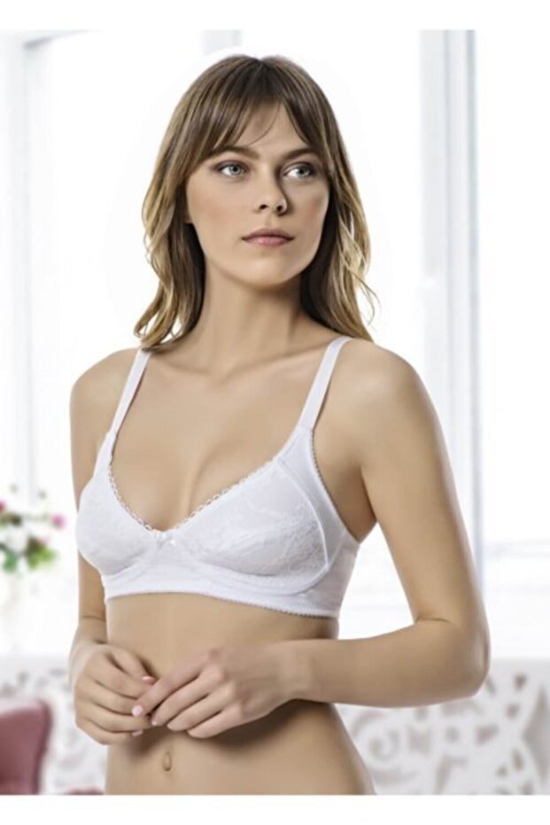 Women's White Rosa Minimizer Bra