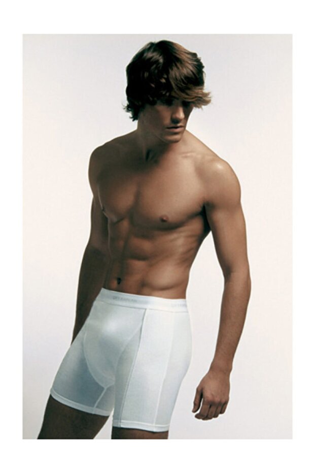 855 Erkek Biyeli Elastanlı Boxer - 1