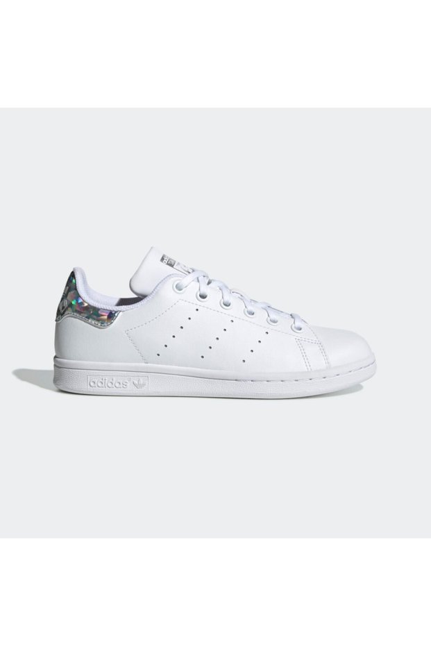 Дамски бели спортни обувки Stan Smith J (gs) Ee8483