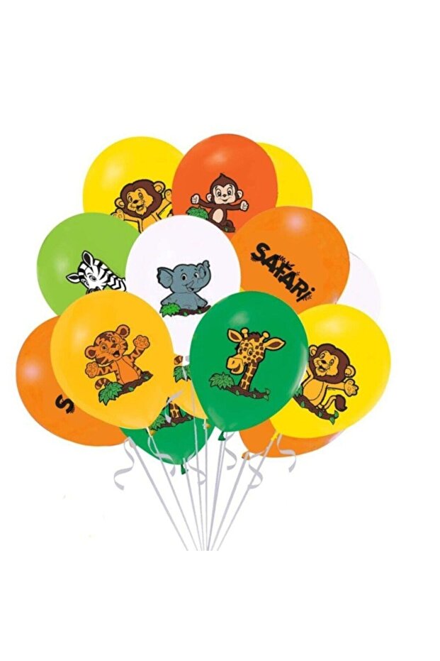 Safari Birthday Party Balloons