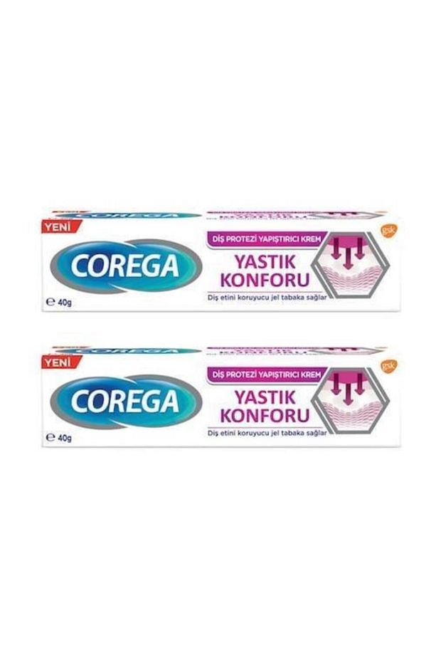 Yapıştırıcı Krem 40gr Yastık Konforu-2 Adet - 1