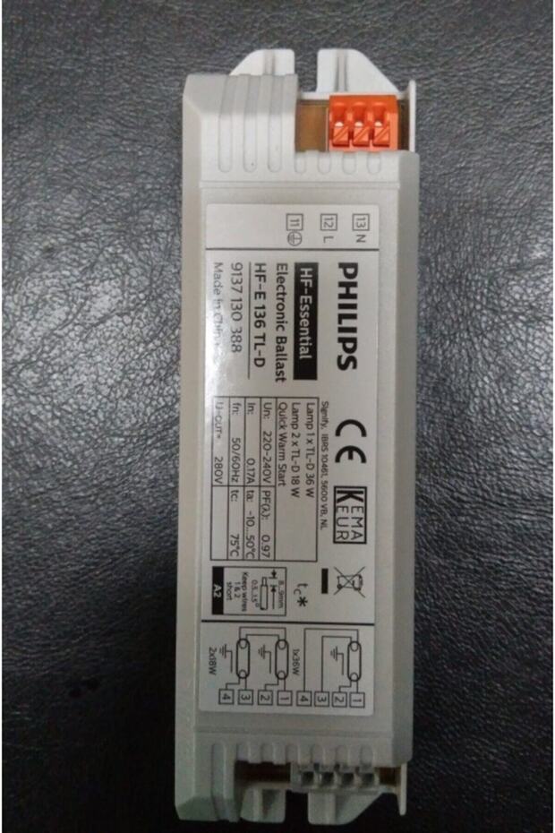 Elektronik Balast 2*18 1x36 w - 1