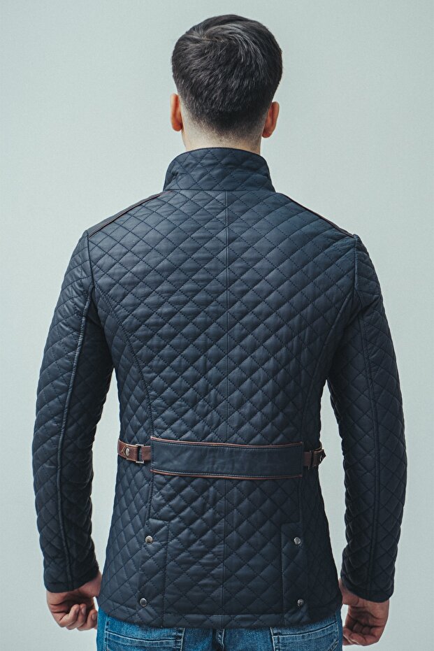 Erkek Hakiki Deri Mont - 6