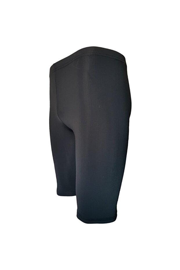 Unisex Black Full Lycra Sports Tights