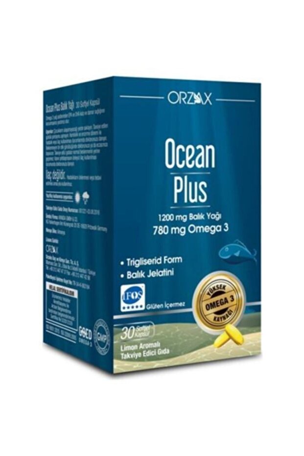 Ocean Plus 30 Kapsül Balık Yağ - 1