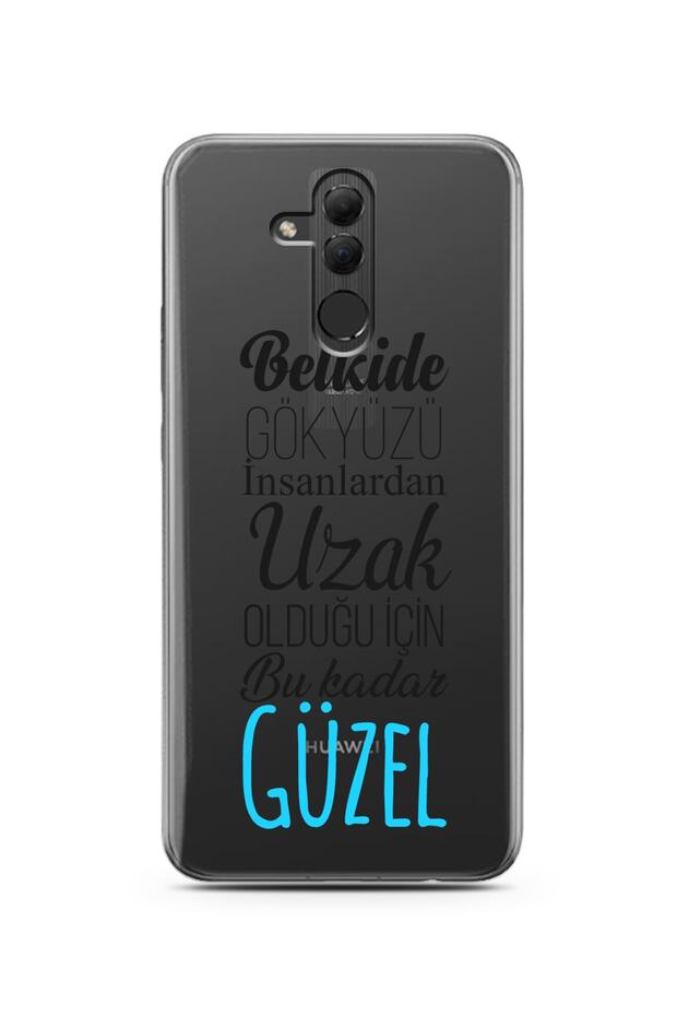 Super Transparent Silicone Phone Case with Belkide Design Huawei Mate 20 Lite