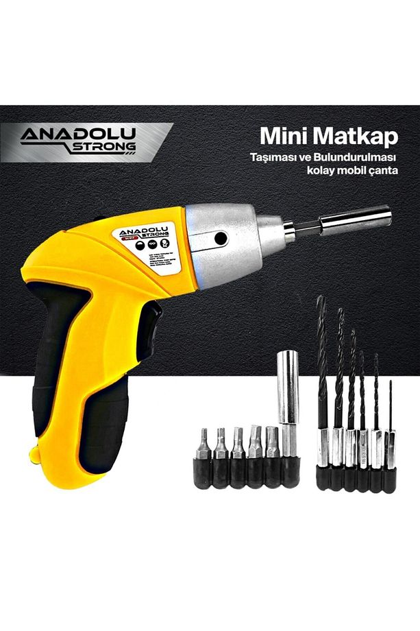 Anadolustrong Scr17 26 Bits Parça Şarjlı Vidalama Matkap Seti - 2