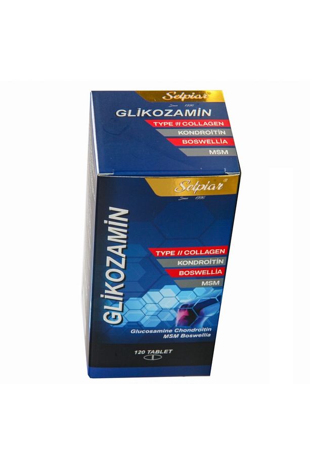 2 Adet Glucosamine & Chondroitin Msm Boswelia+type Iı Collagen Toplam 240 Tablet - 6