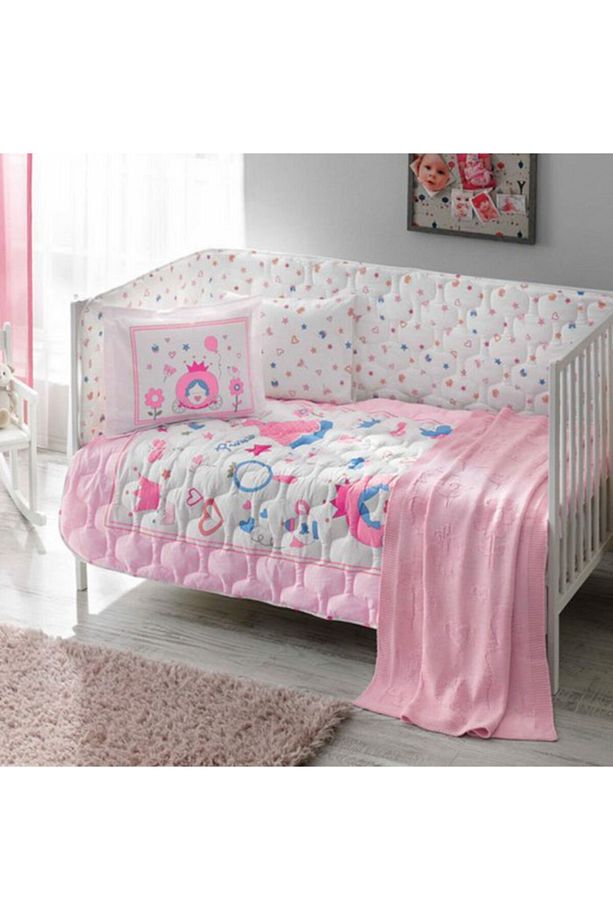 Fancy Pembe Bebek Uyku Seti Takımı - 1